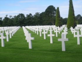 Amerikanische Soldatenfriedhof von Colleville 