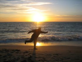 Sonnenuntergang am Meer